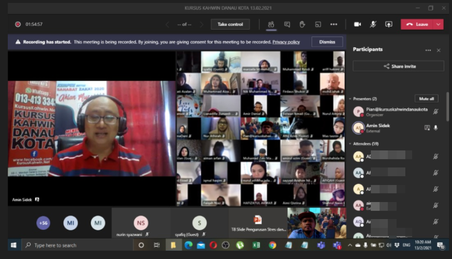 kursus kahwin online